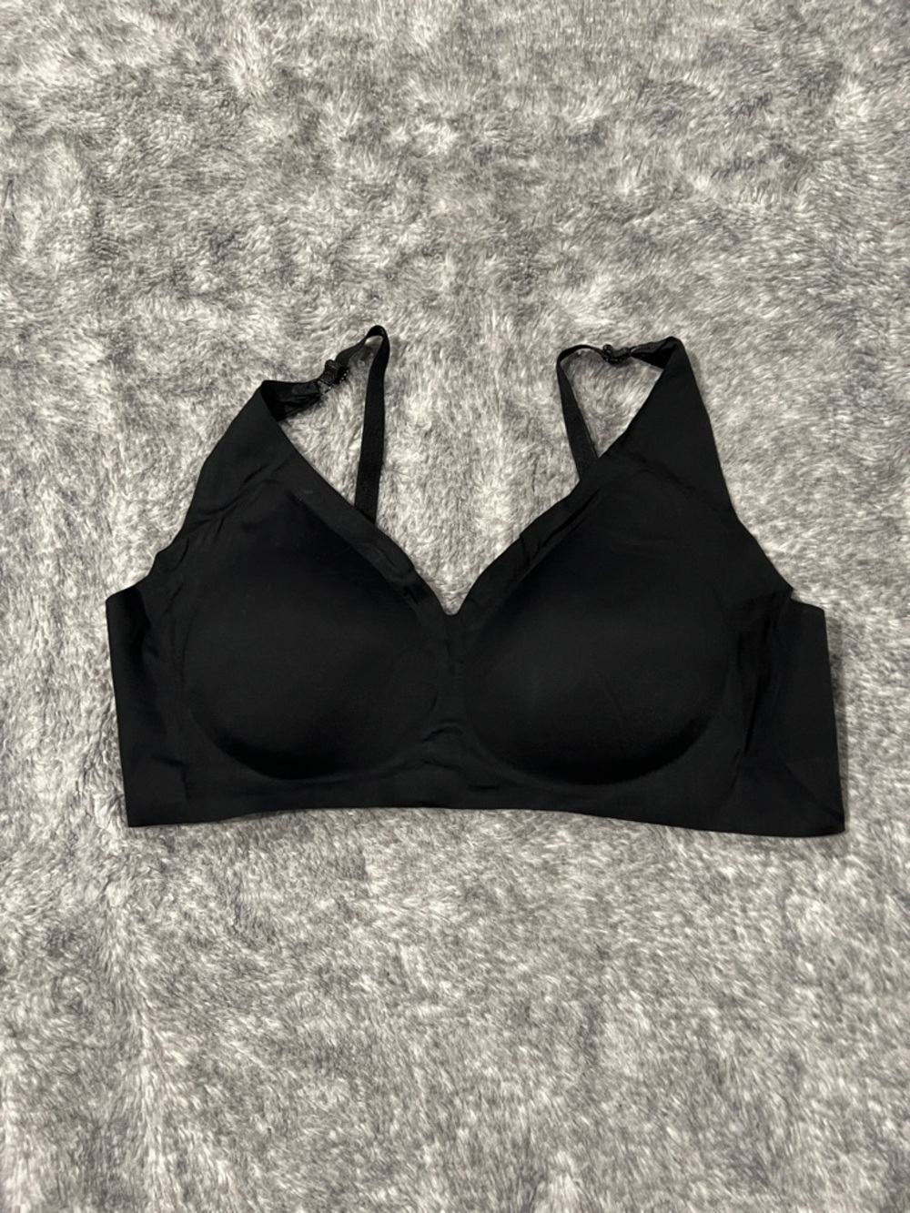 Wireless Comfort Seamless Bra - Black